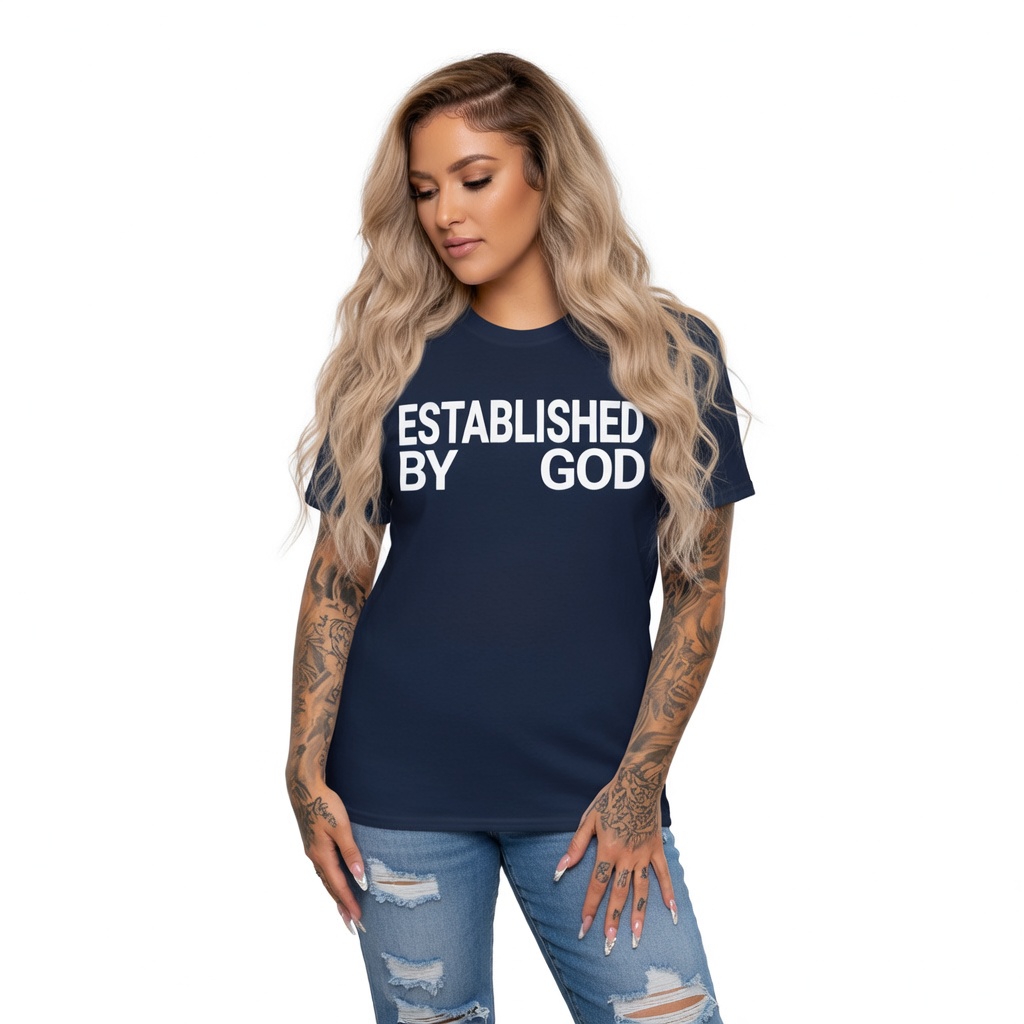 ESTABLISHED BY GOD STATEMENT TEE