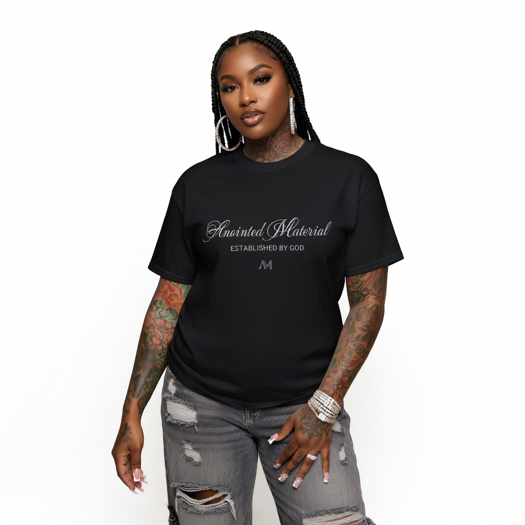 ANOINTED MATERIAL SIGNATURE TEE