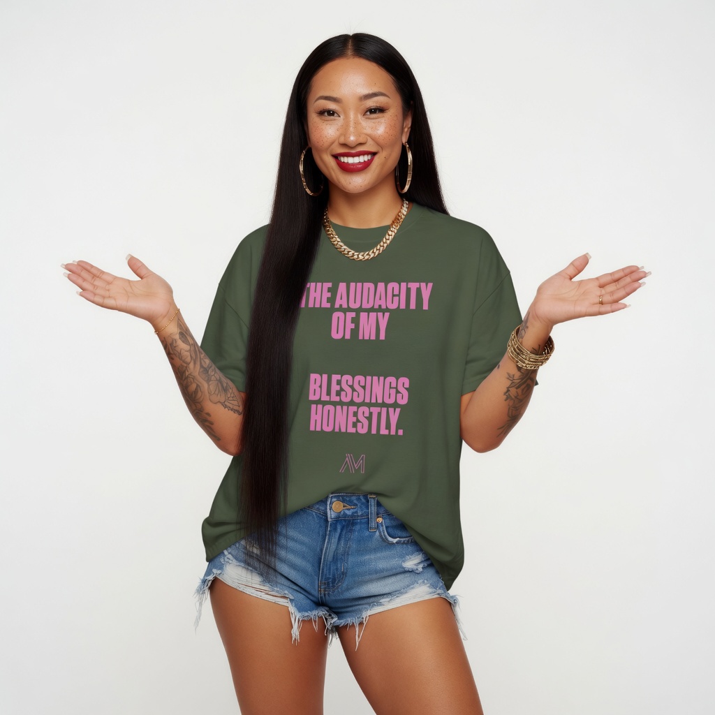 THE AUDACITY OF MY BLESSINGS HEMP TEE