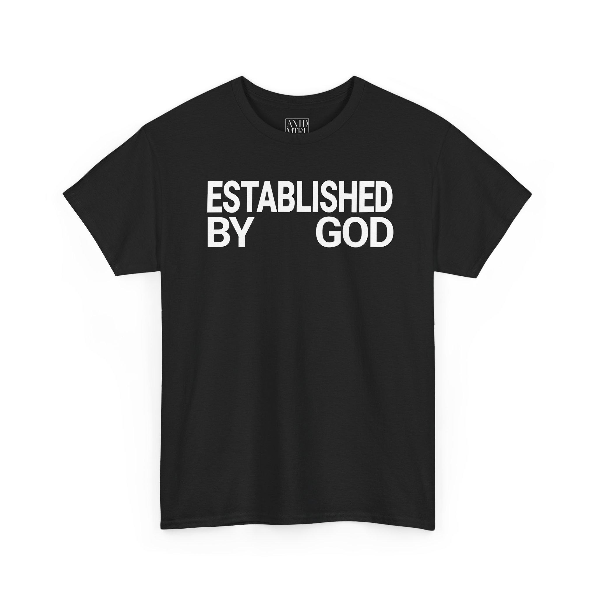ESTABLISHED BY GOD STATEMENT TEE