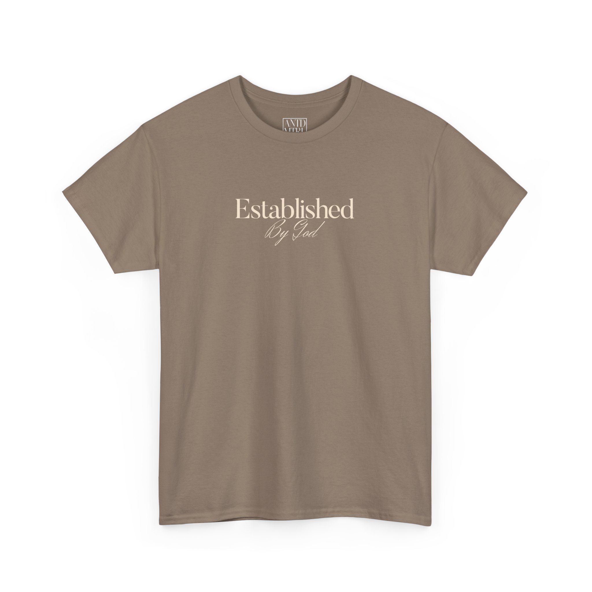 ESTABLISHED BY GOD SIGNATURE TEE