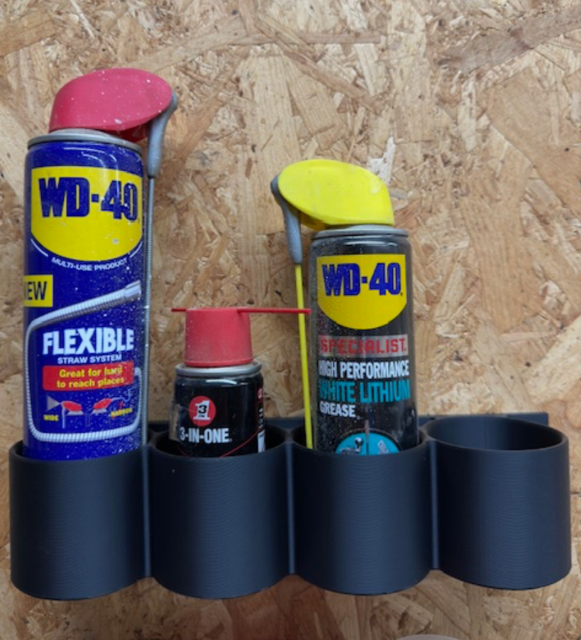 Spray Can Organizer Rack