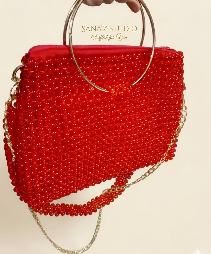 Big Beaded handbag 