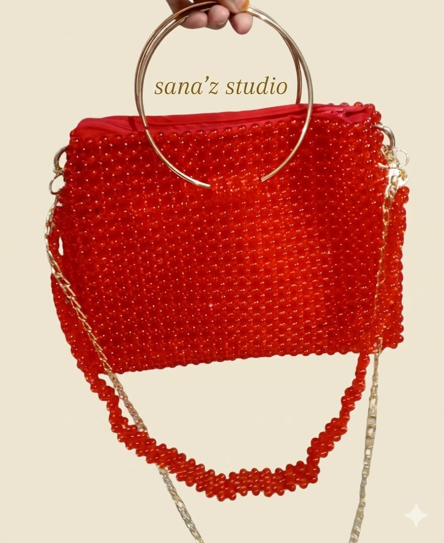 Big Beaded handbag 