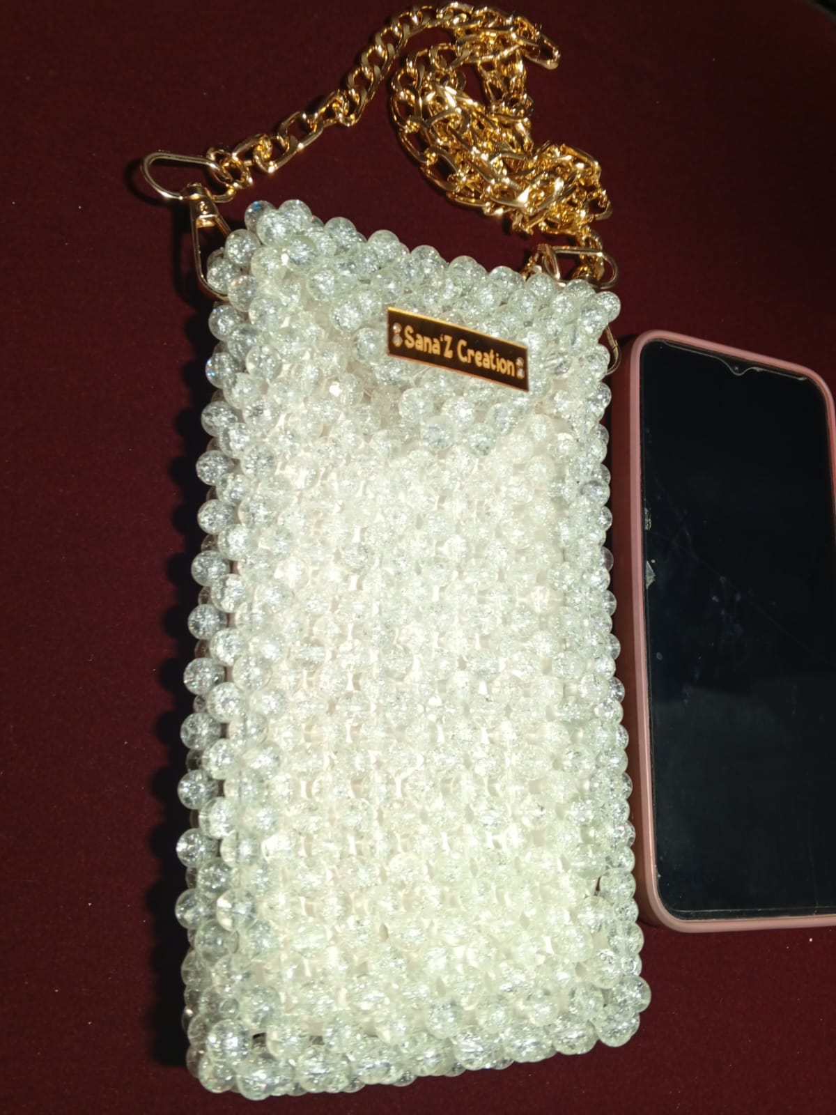Crush Crystal Mobile Pouch