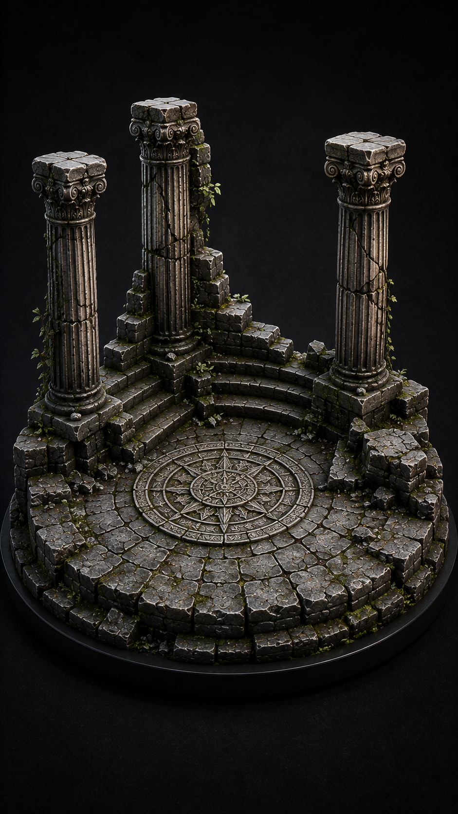 Fantasy Miniature Terrain Display Sets