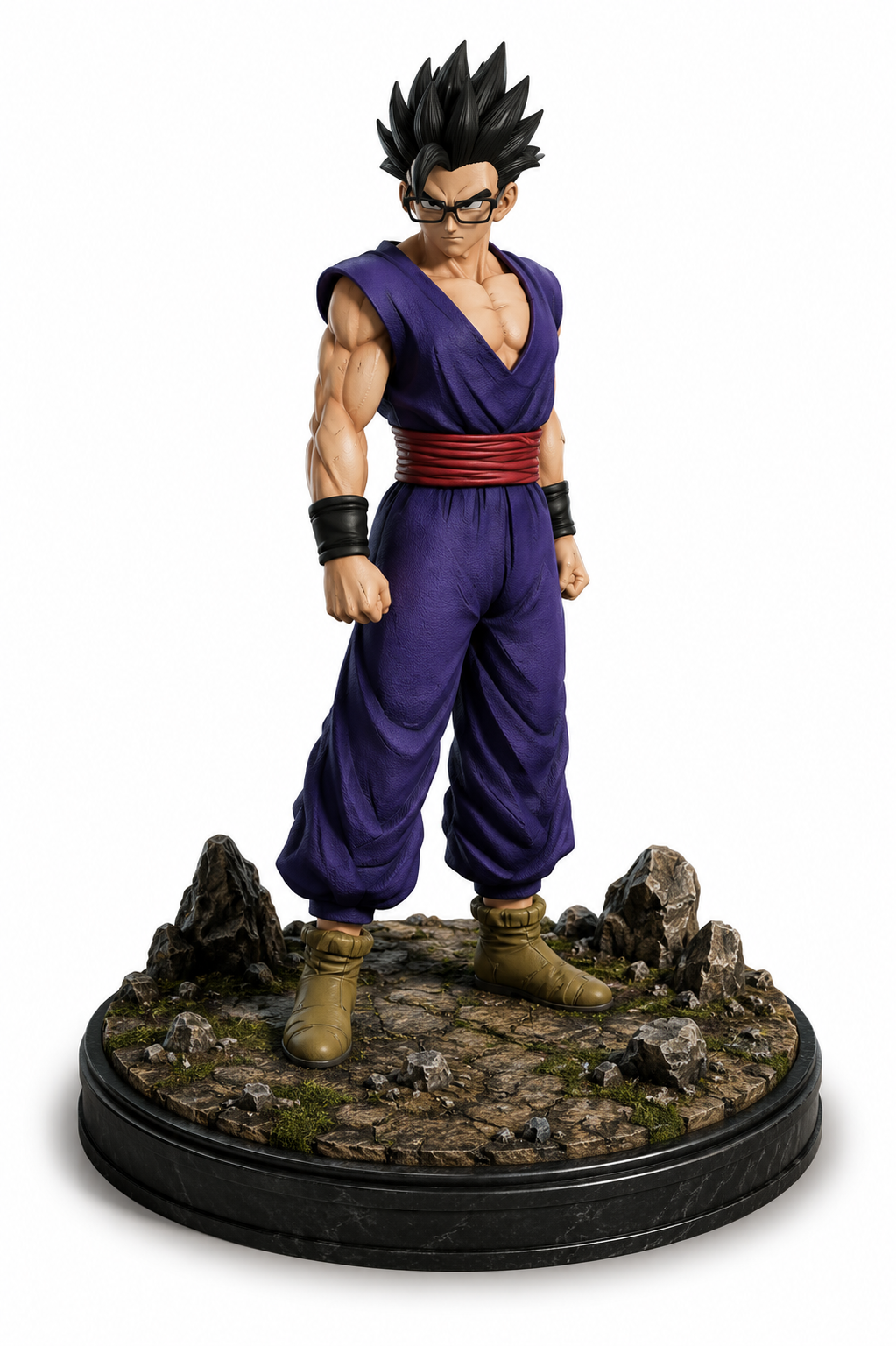 Gohan (Adult) 3D Statue | Dragon Ball Z Anime Collectible | Hand Painted Figure | Warrior Display | Fan Art Gift