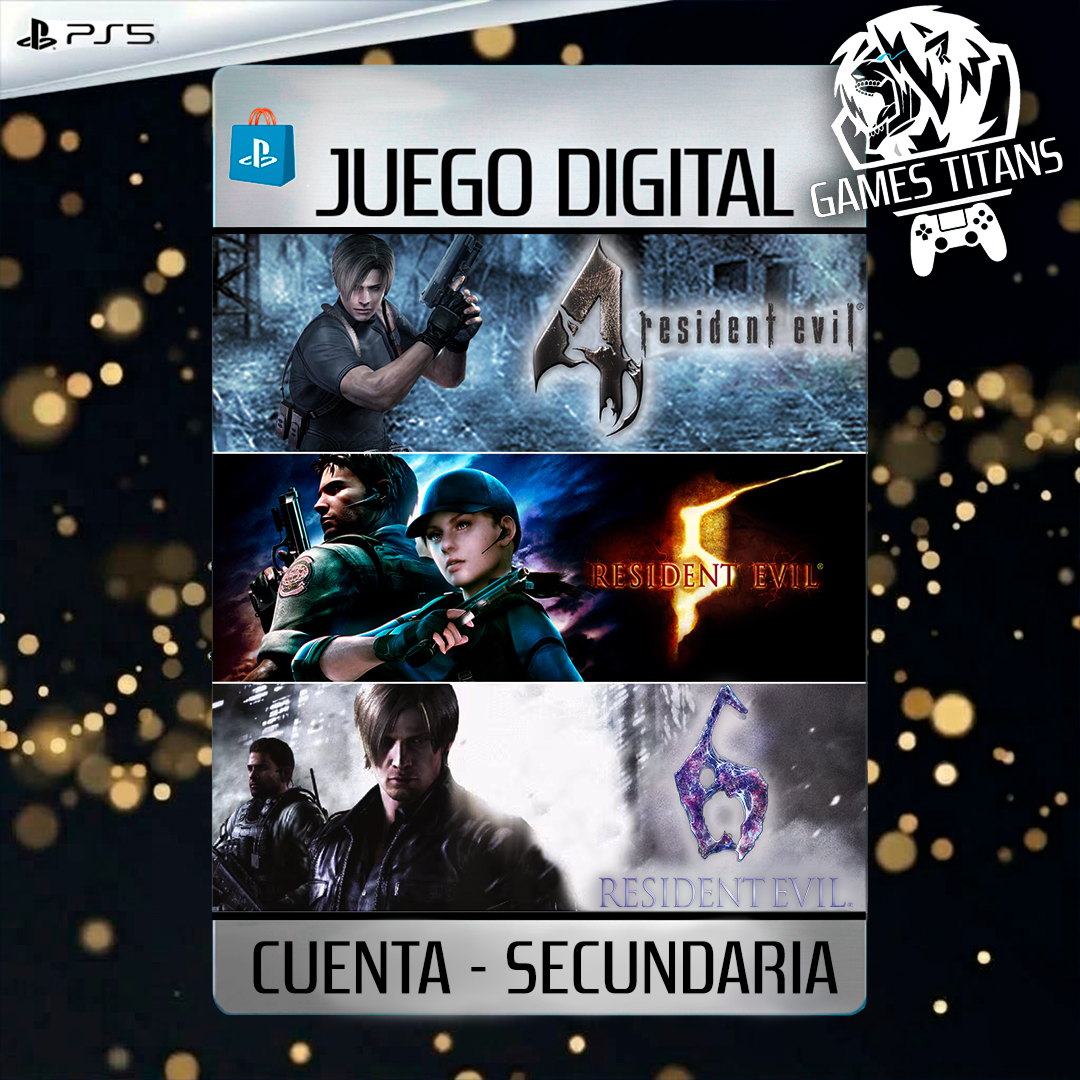 Pack triple de Resident Evil (Sec.)