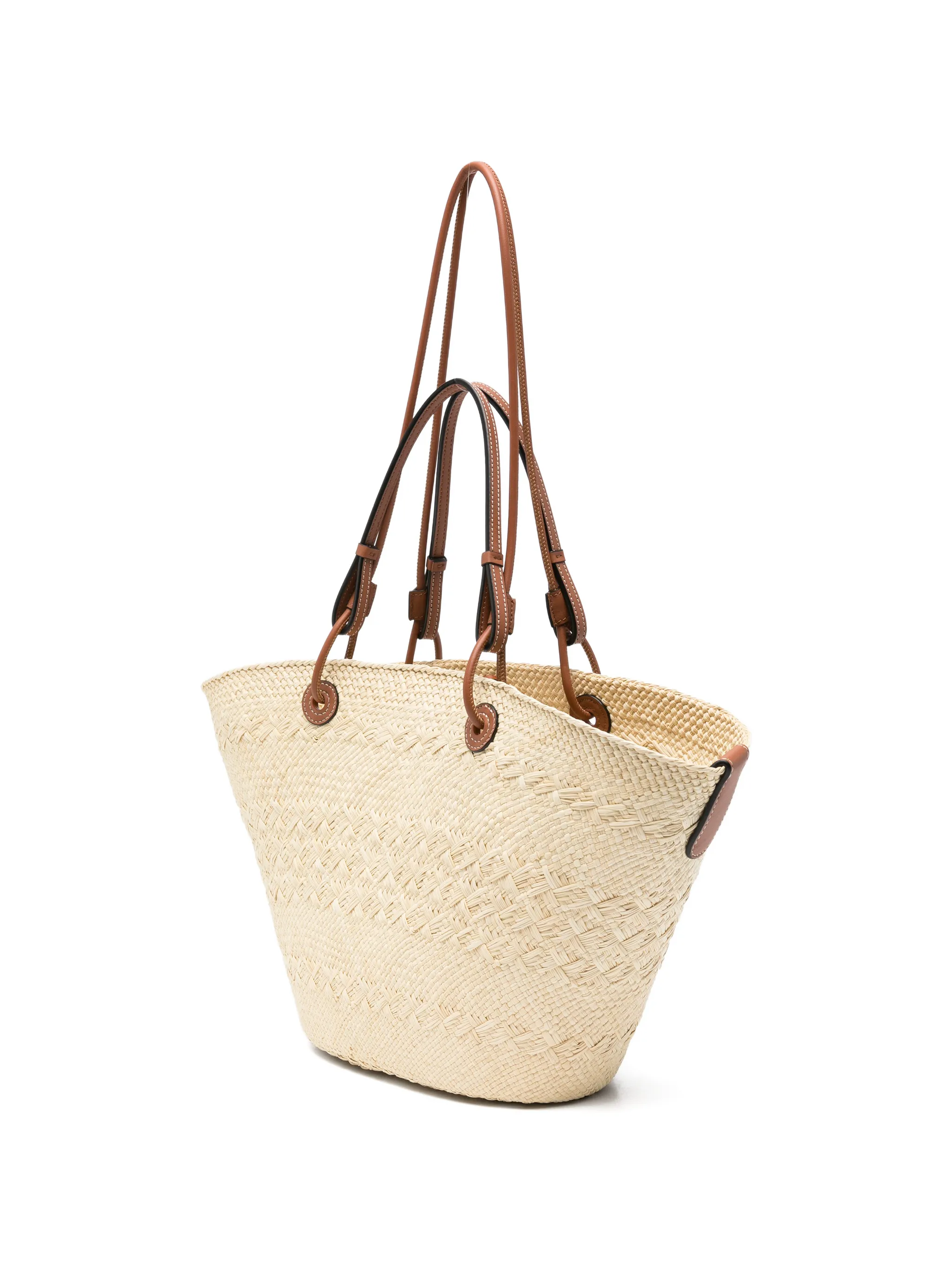 LOEWE Anagram logo woven tote bag