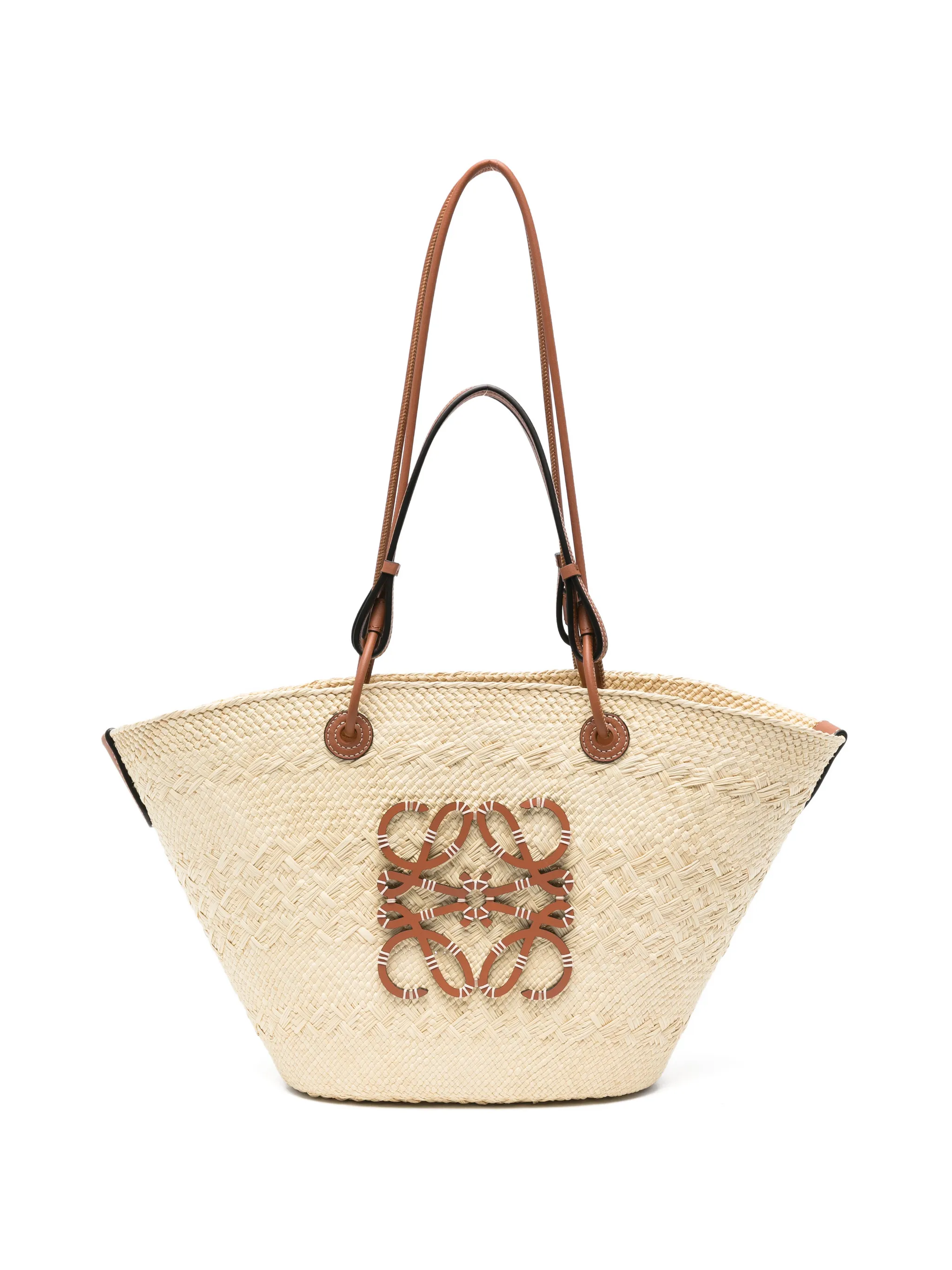 LOEWE Anagram logo woven tote bag