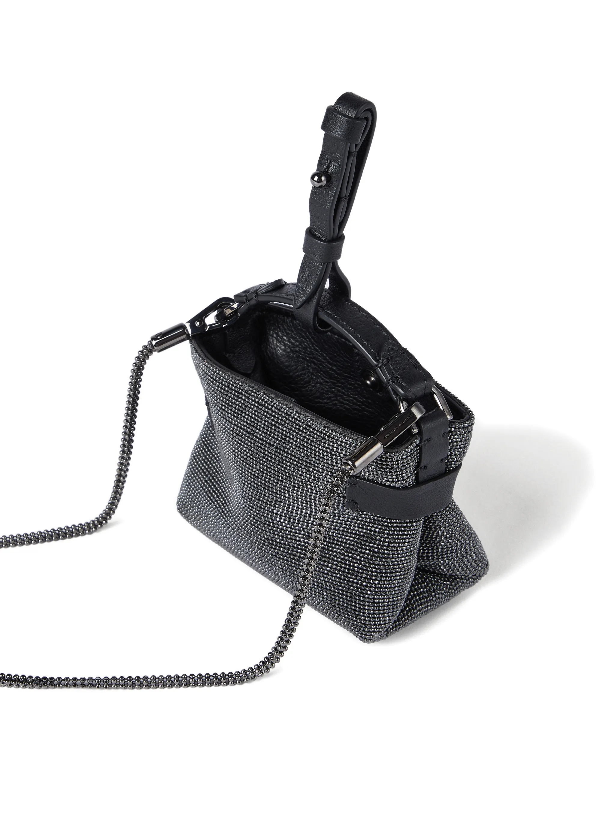 Brunello Cucinelli top handle mini-bag