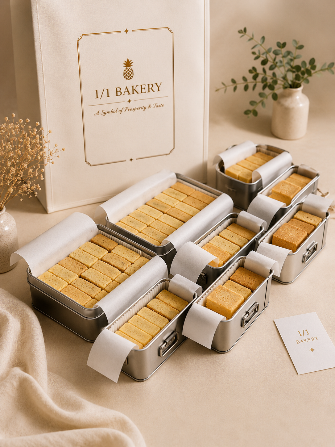 Premium Butter Cookies Gift Set