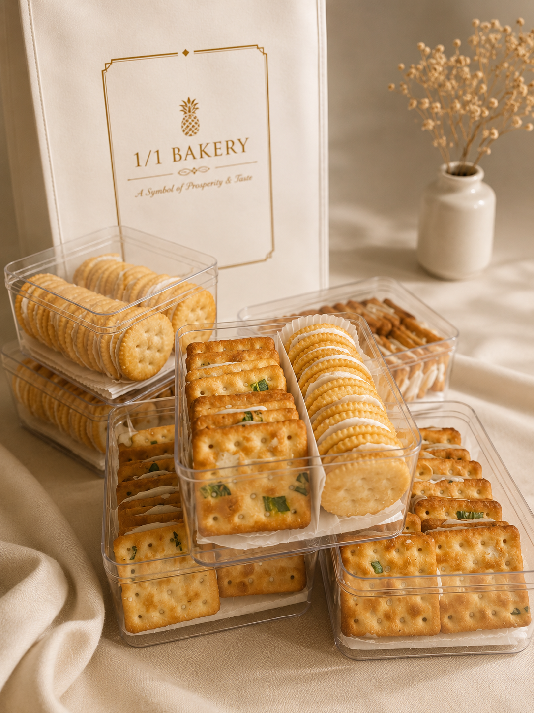 Assorted Gourmet Crackers Gift Set
