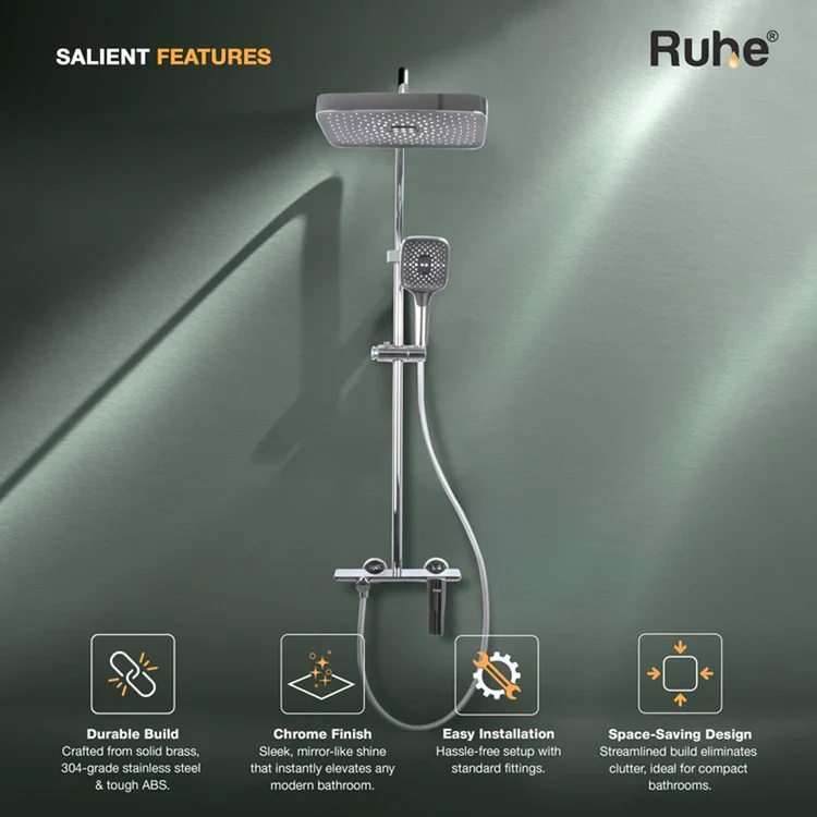 Premium Rainfall Shower Set