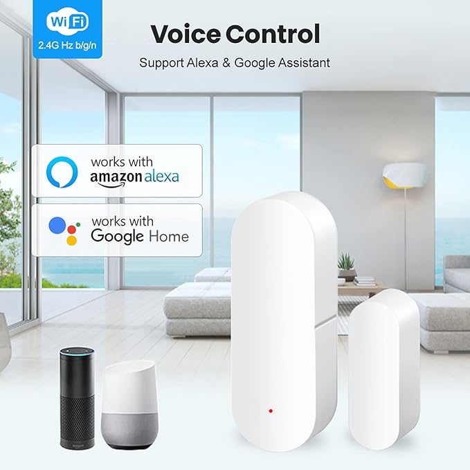 WiFi Door Sensor: Smart Window Contact Sensor