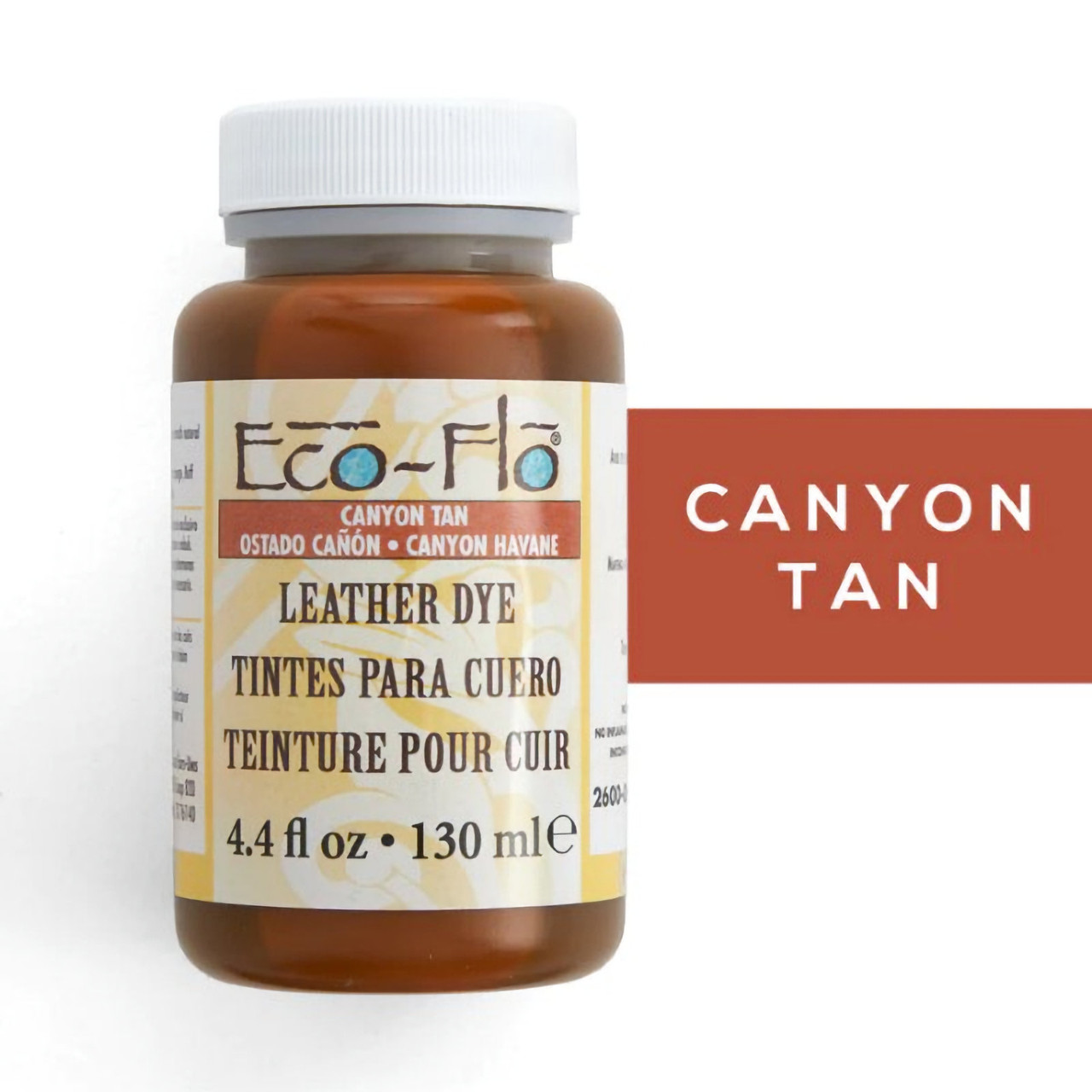 Eco-Flo Leather Dye - Canyon Tan