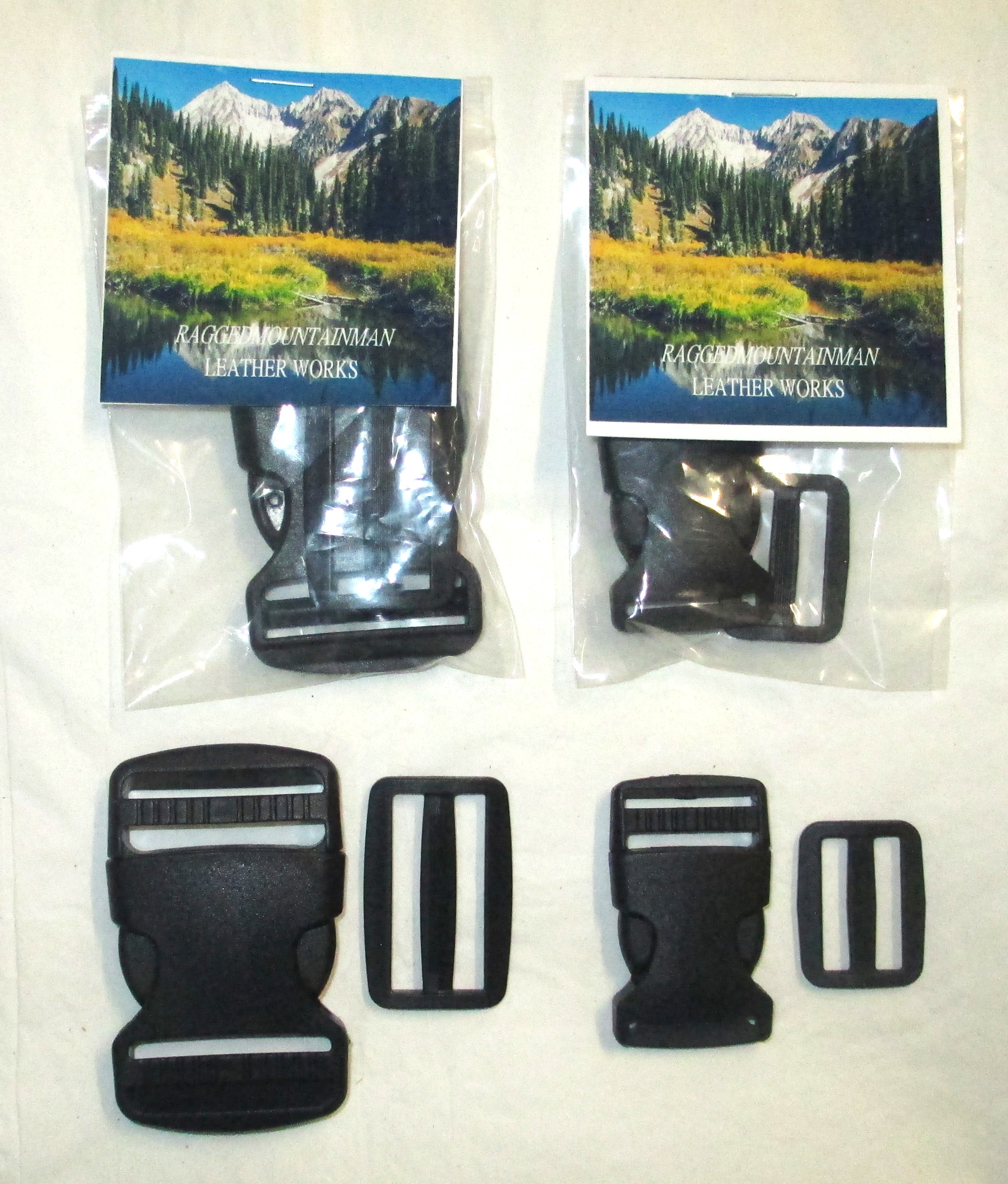 Quick-Release Plastic Buckle Set