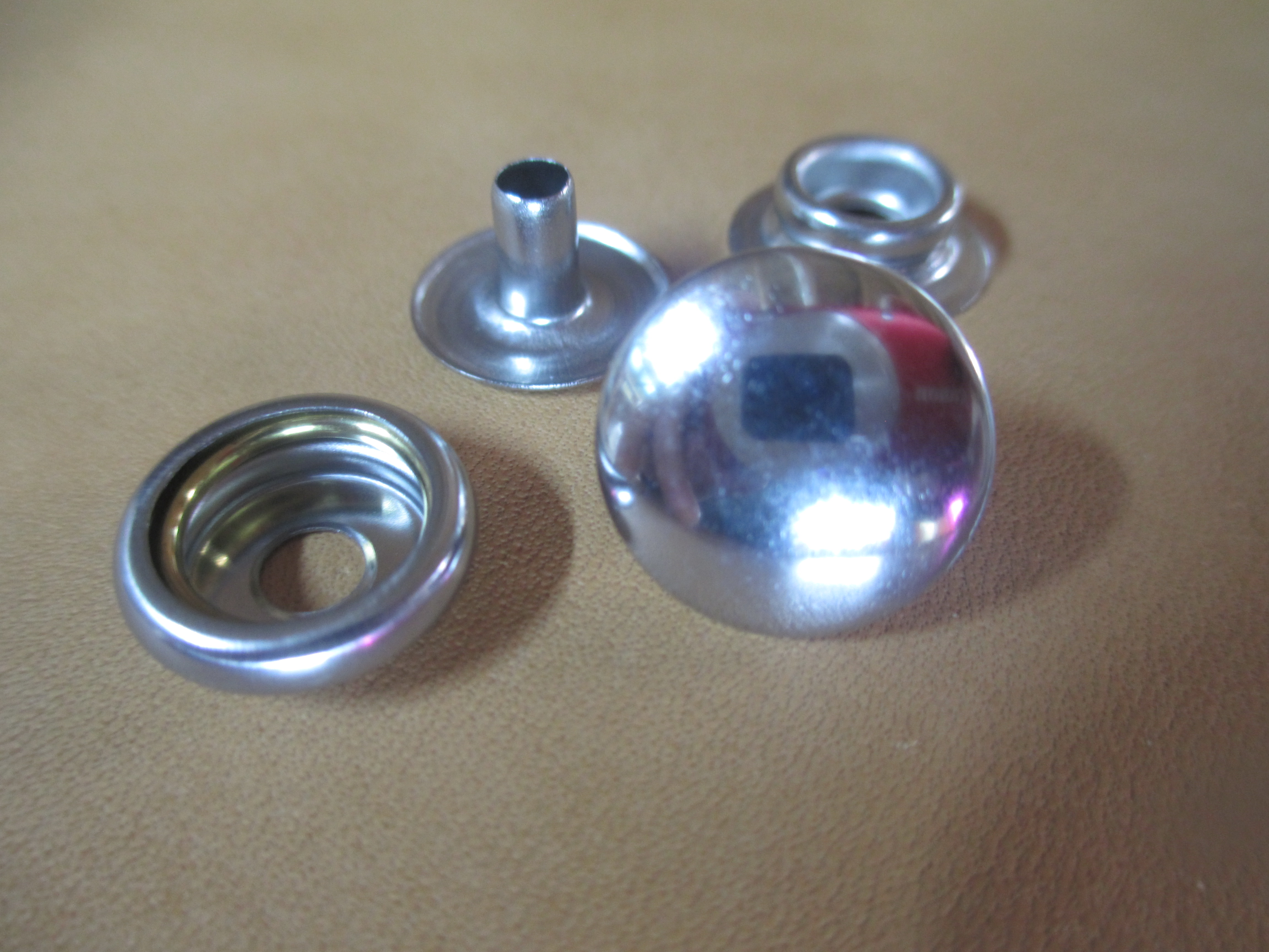 Heavy Duty Ring Snaps for thicker, heavier materials