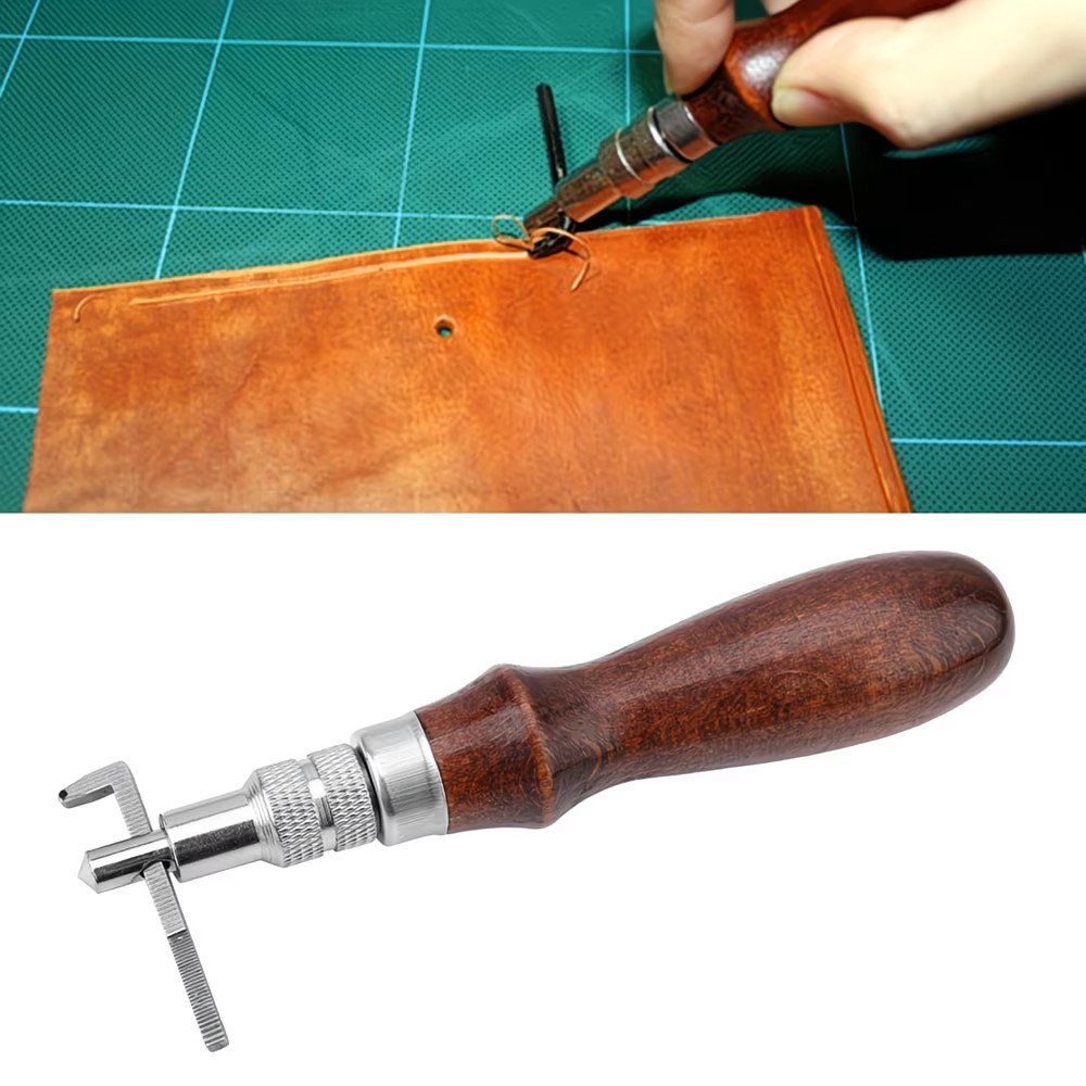 Leather Edge Stitching Groover