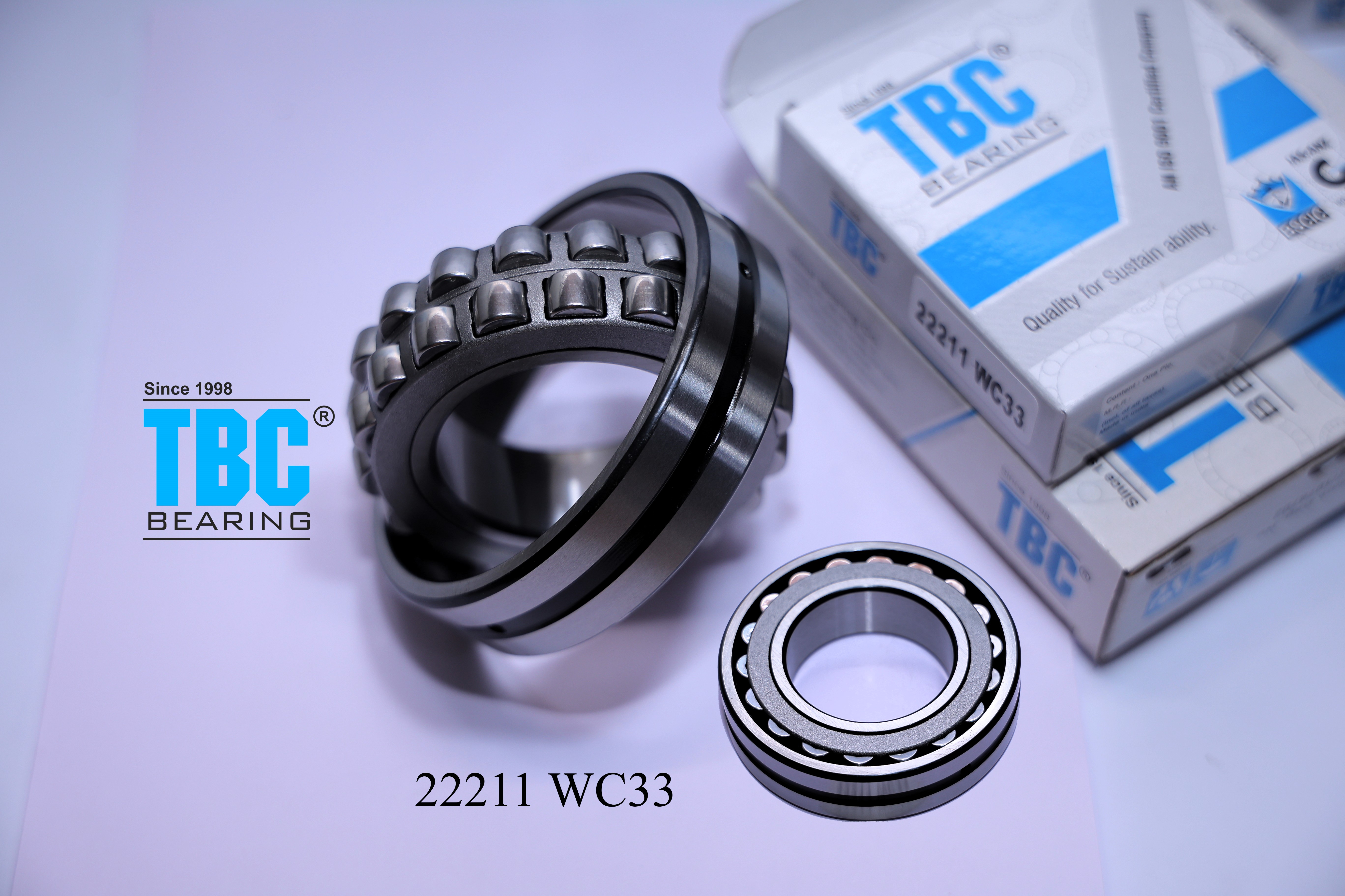 TBC Bearing 22211 WC33