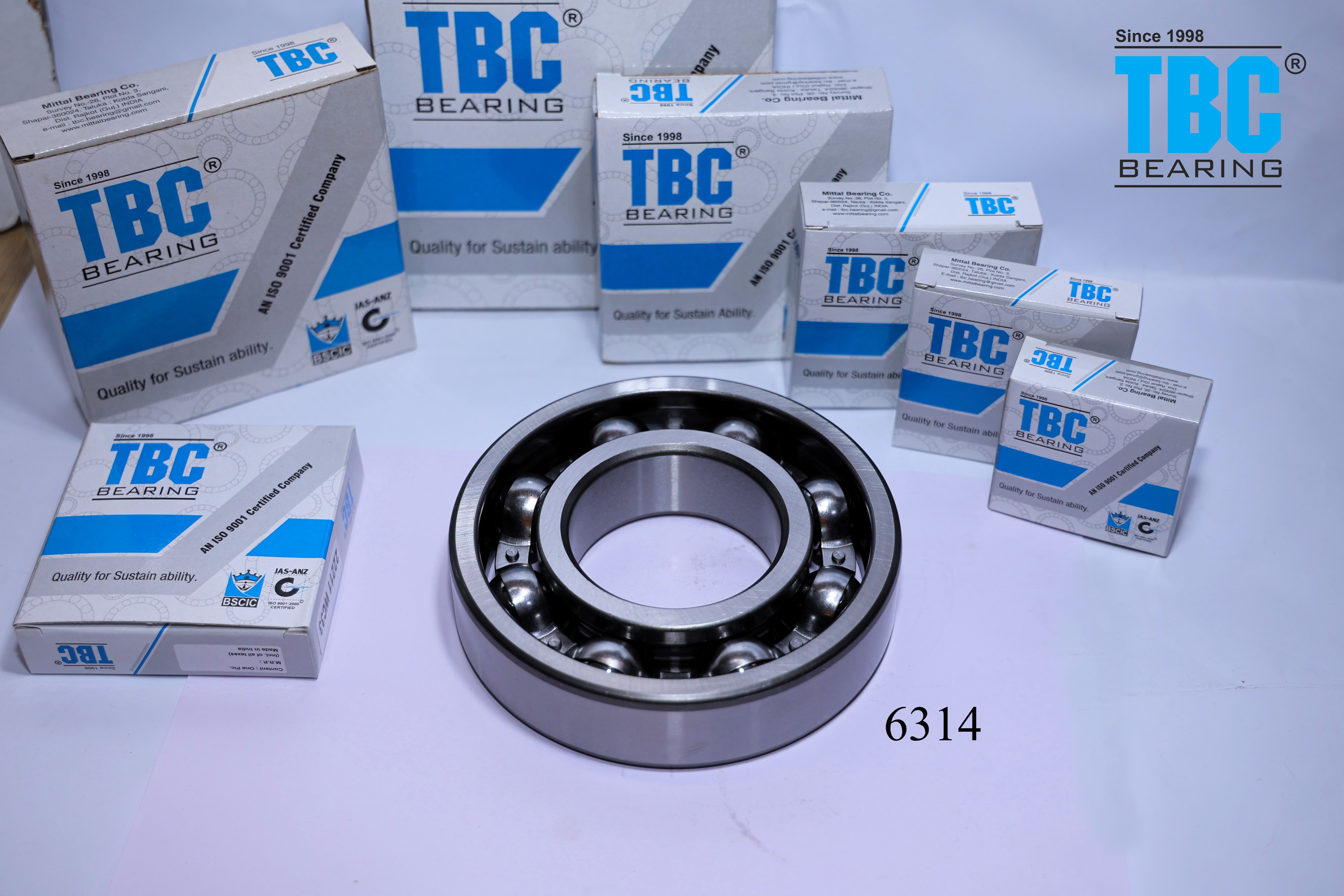 TBC 6314 Ball Bearing