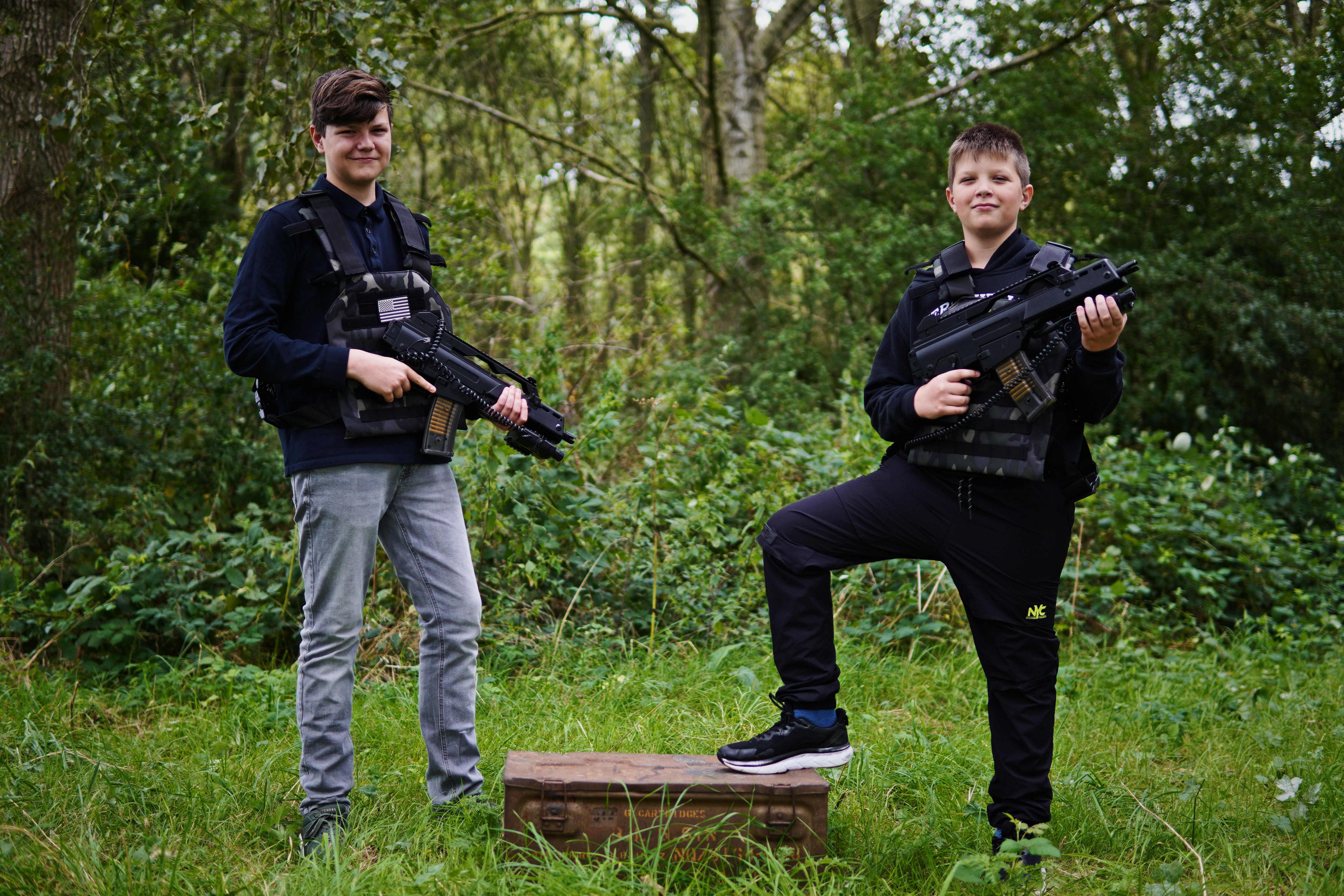 Kinderfeest 1 uur (m.g.v. laserkist)