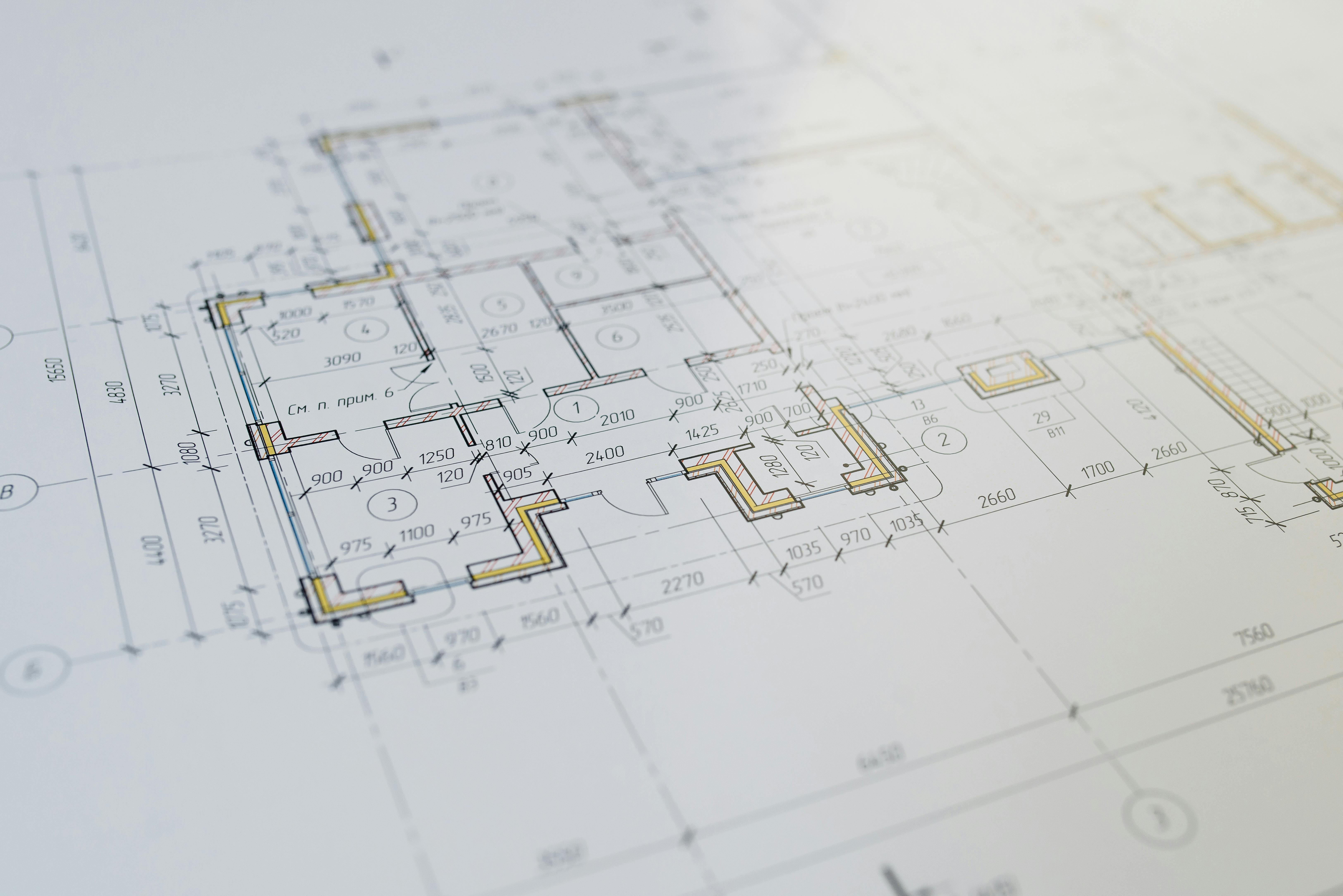 Architectural Floor Plan Print