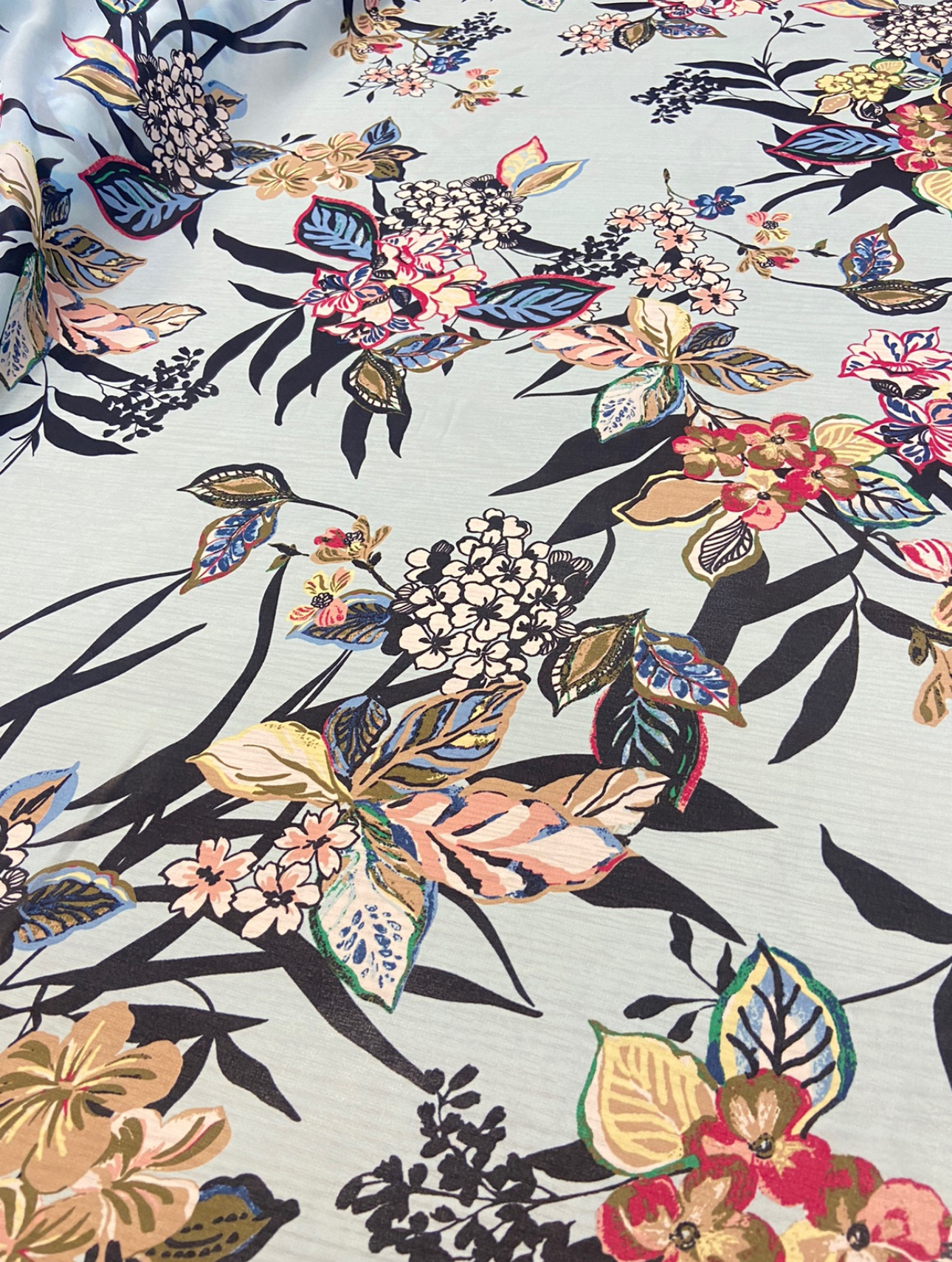 Musselina Estampada e Devorê