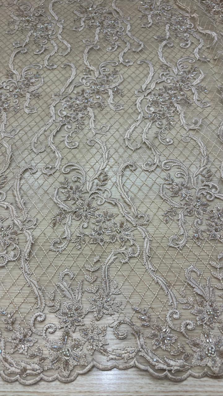 Renda bordada 