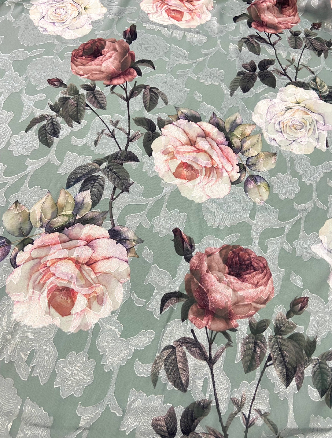 Musselina Estampada e Devorê