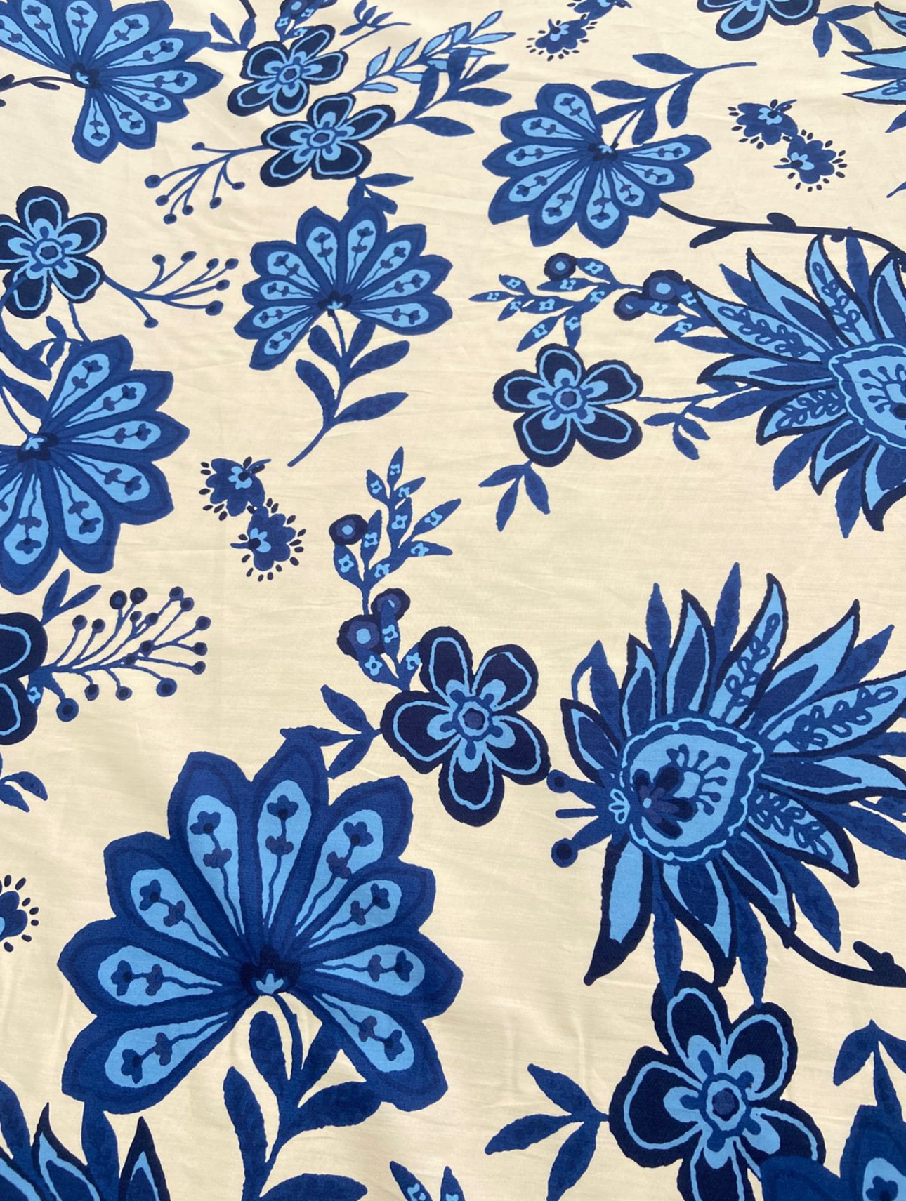 Viscose italiana estampada