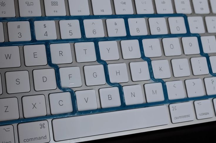 Proprioceptive Keyboard Stencil (without the keyboard)