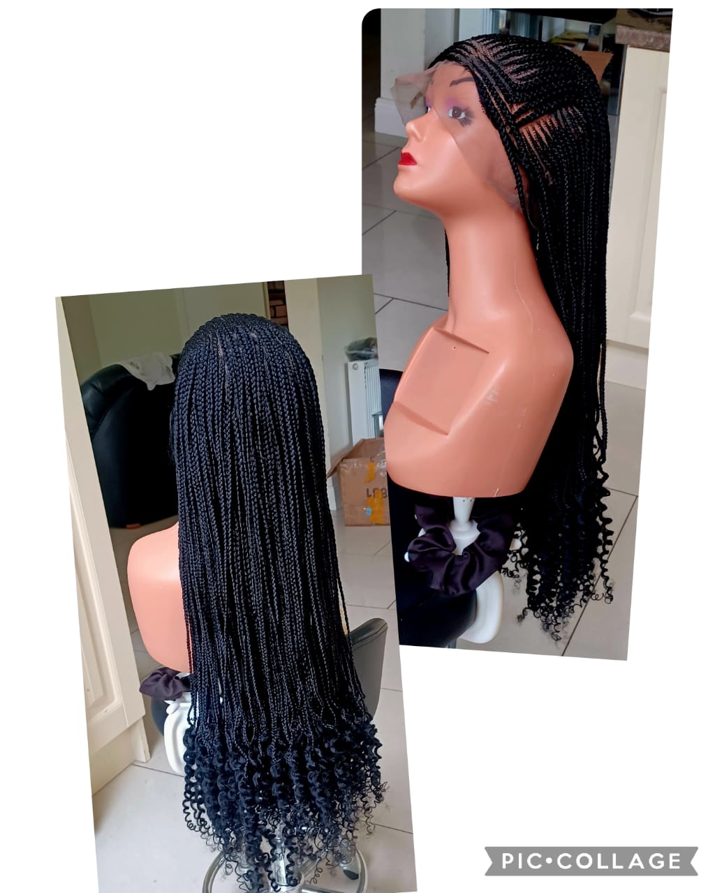 Braided Lace Front Wig