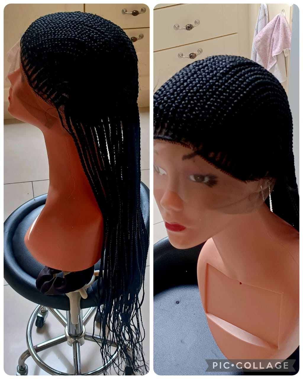 Braided Lace Front Wig
