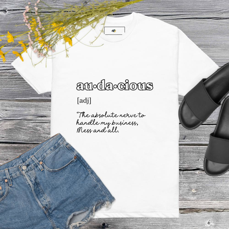 Audacious Word Tee 