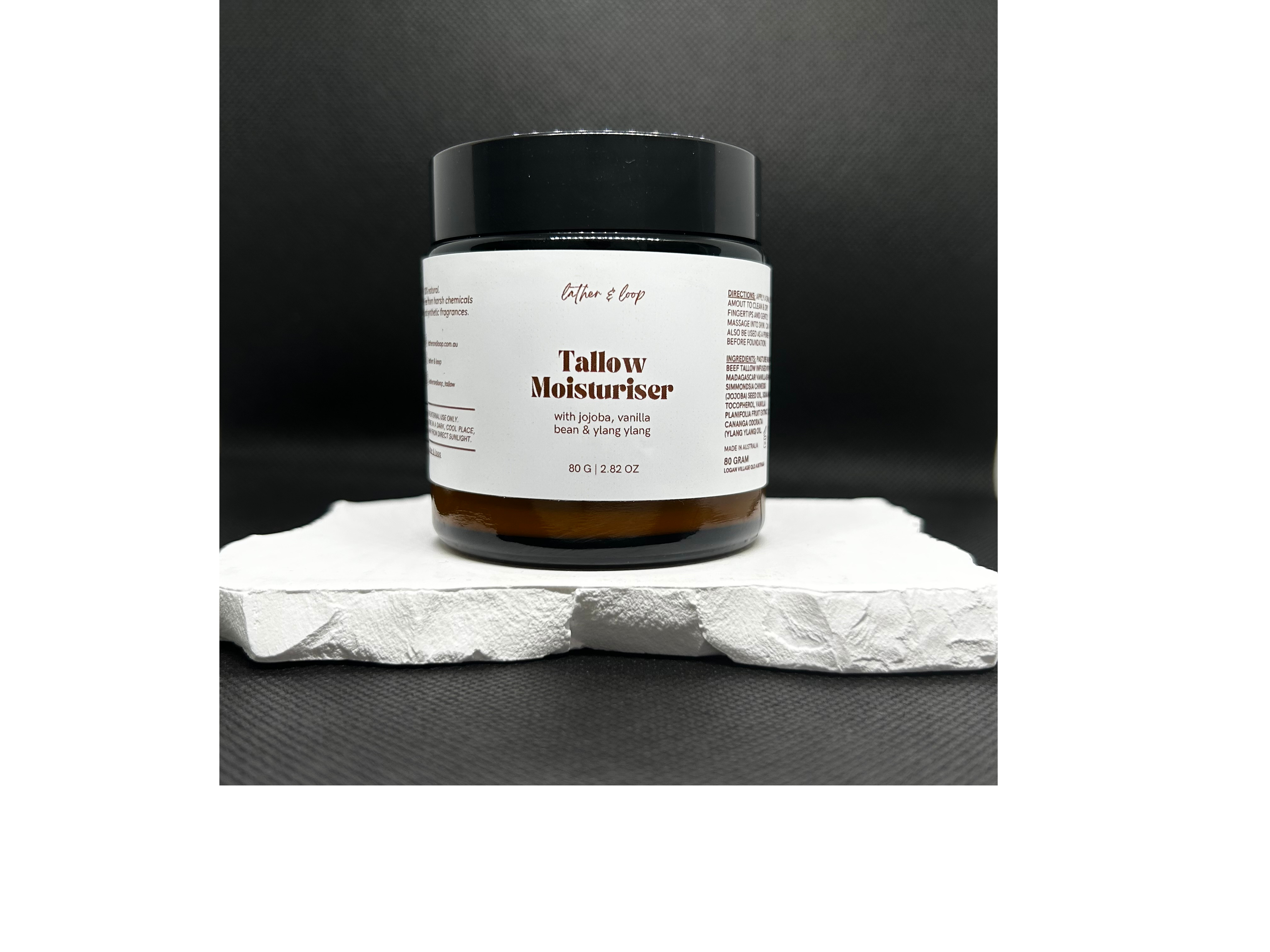 Vanilla Bean and Ylang Ylang Tallow Moisturiser