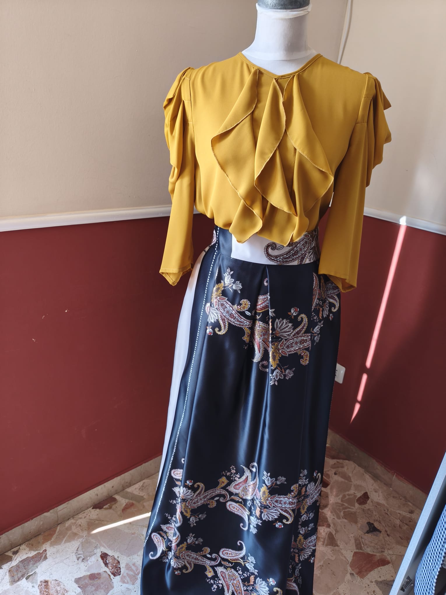 Blusa e Gonna longuette Manuela Riva