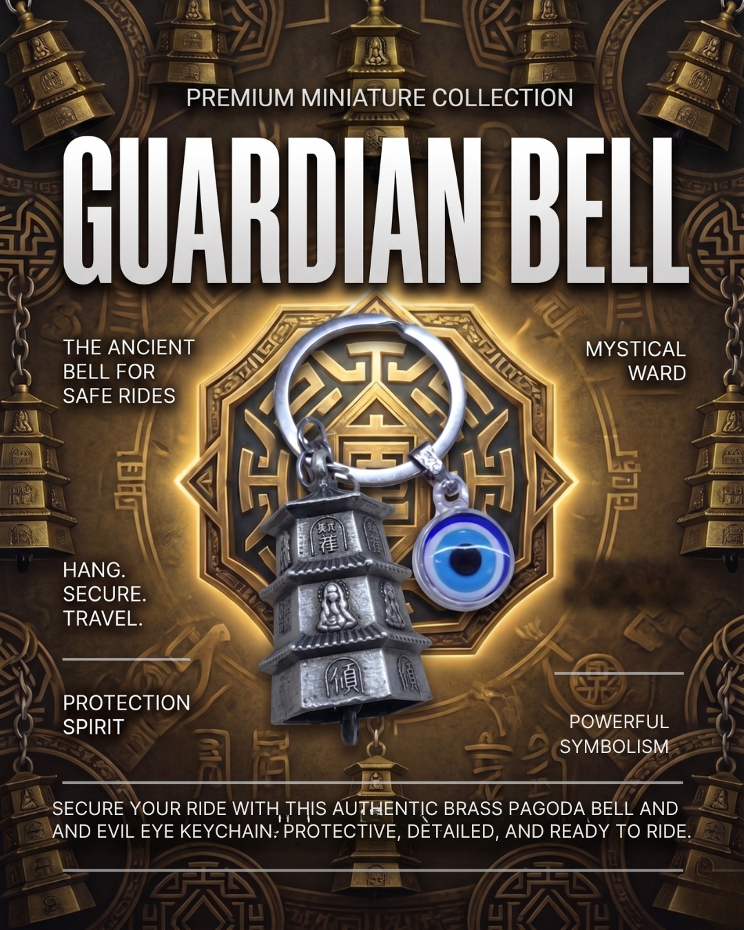 Guardian Bell Keychain