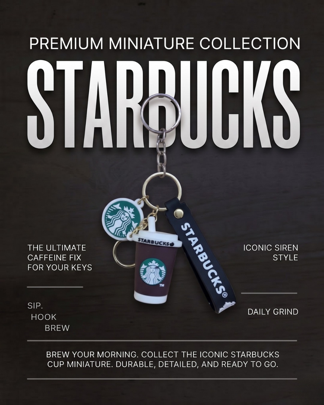 Starbucks Miniature Keychain