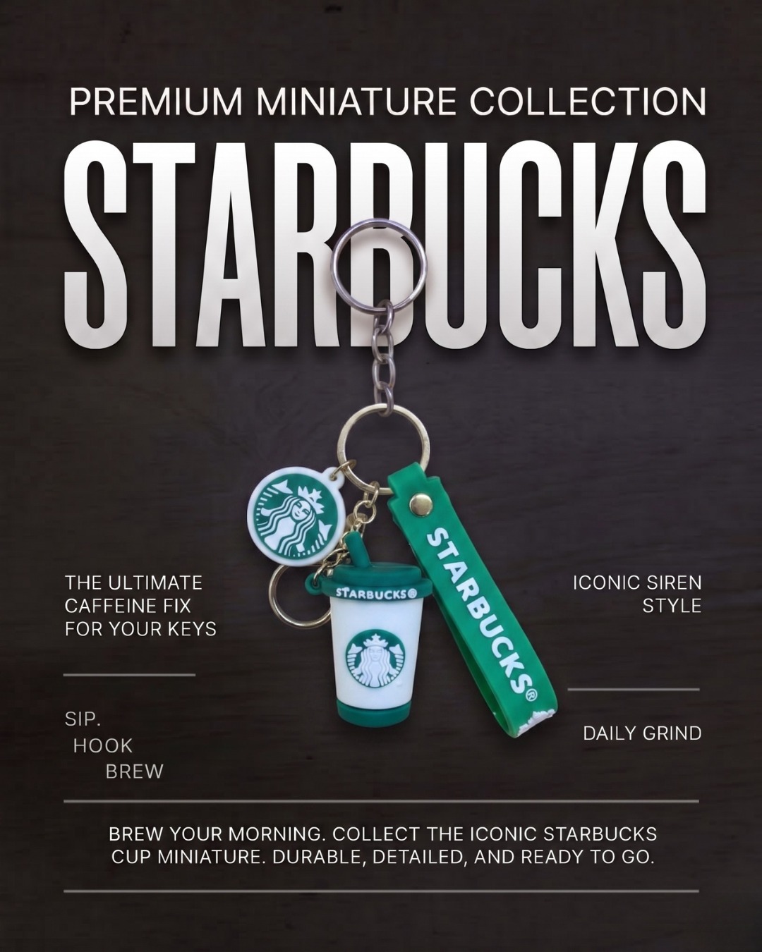 Starbucks Miniature Keychain