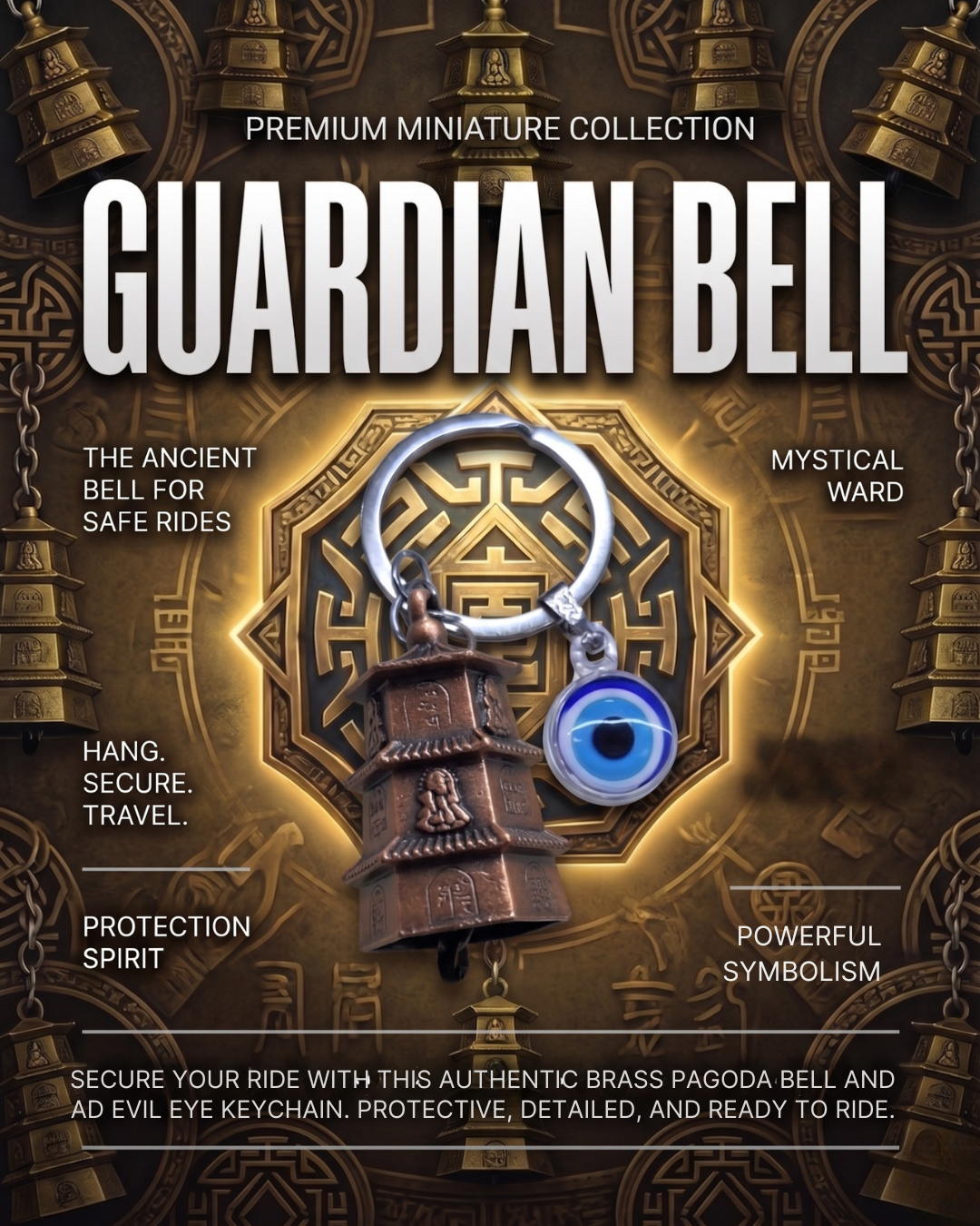 Guardian Bell Keychain
