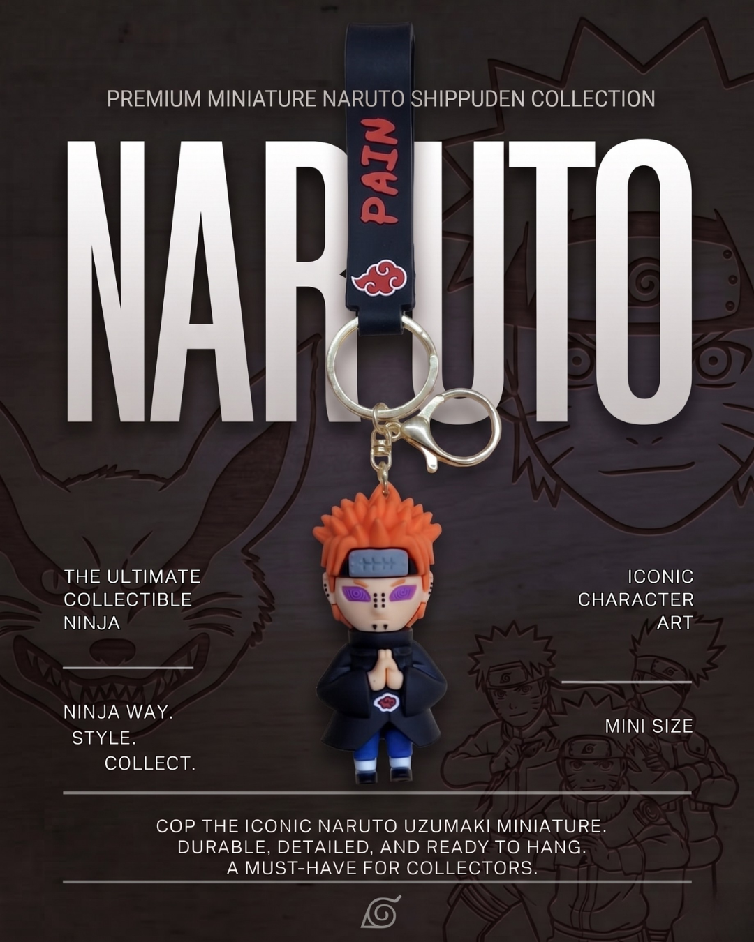 Naruto Shippuden Keychain