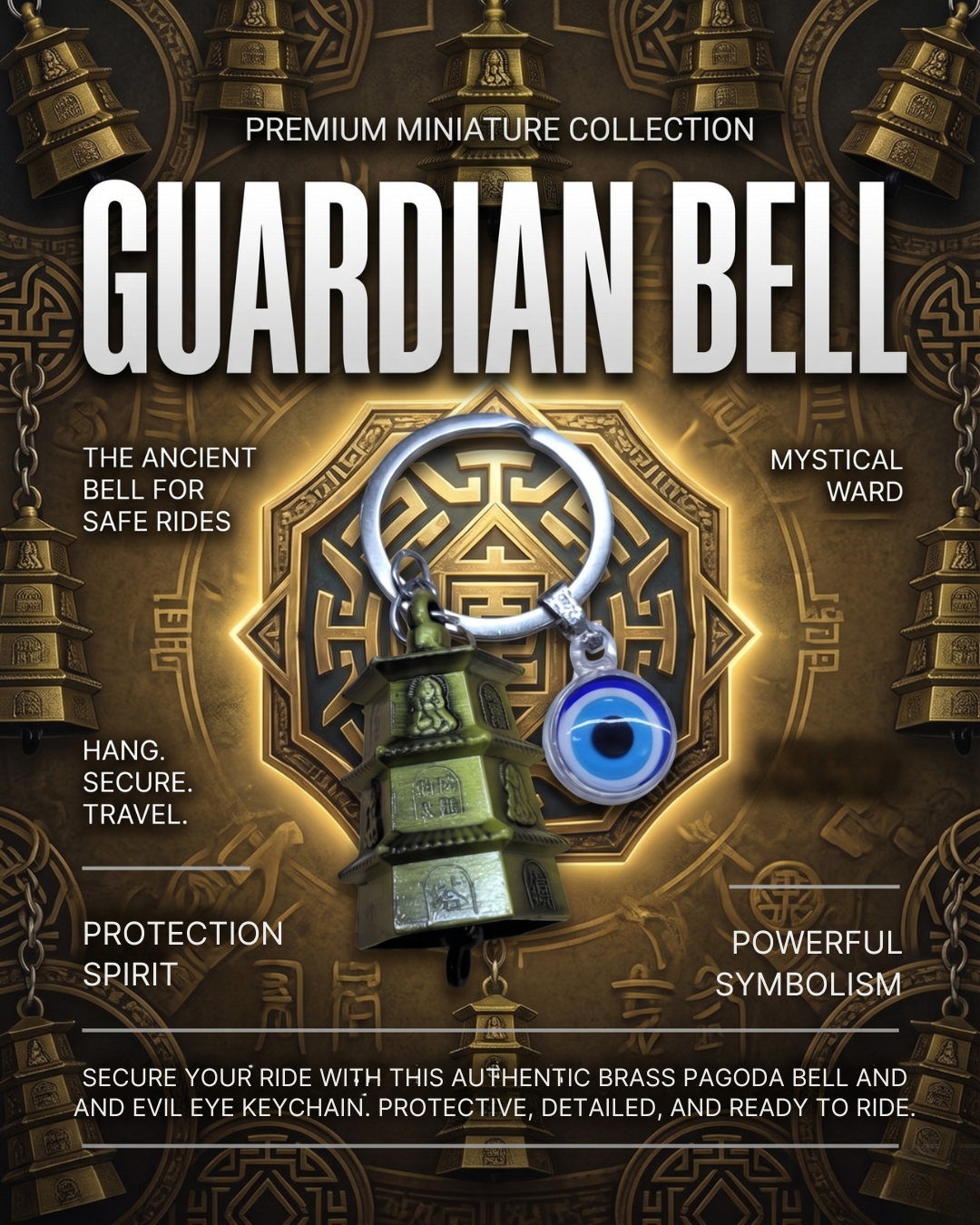 Guardian Bell Keychain