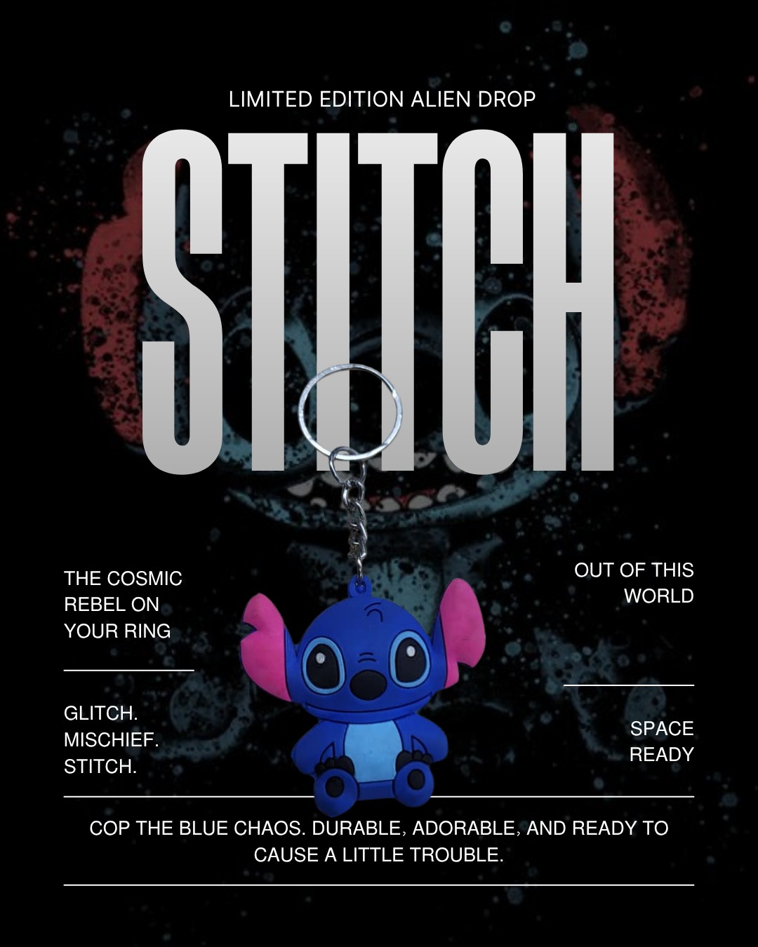 Stitch Keychain