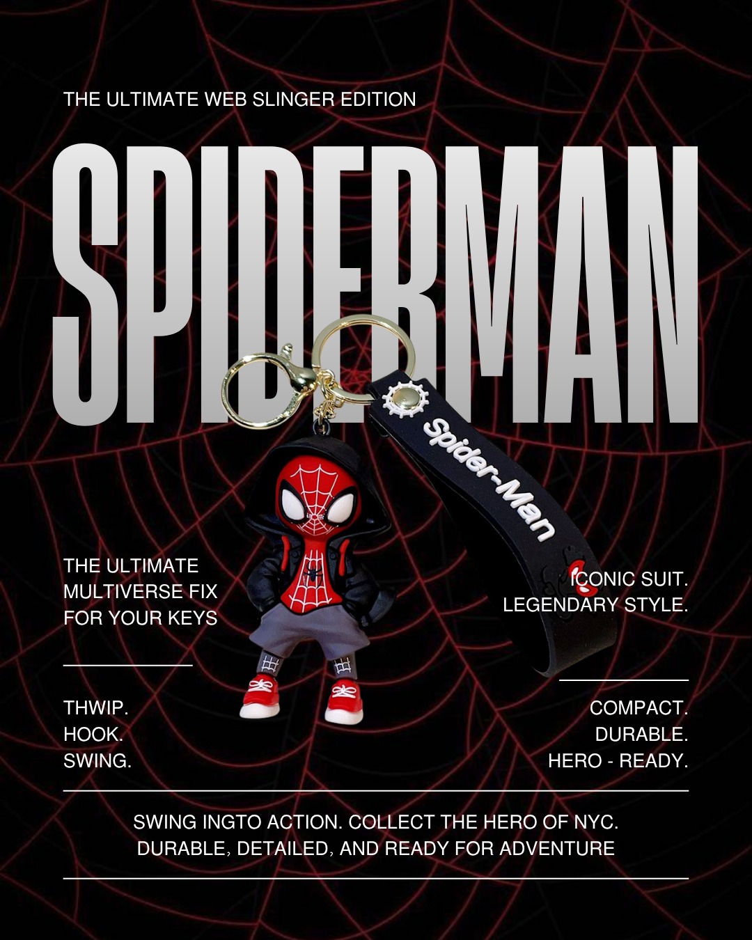 Spider-Man Keychain