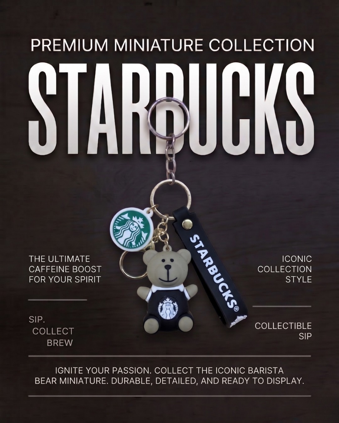 Starbucks Miniature Keychain