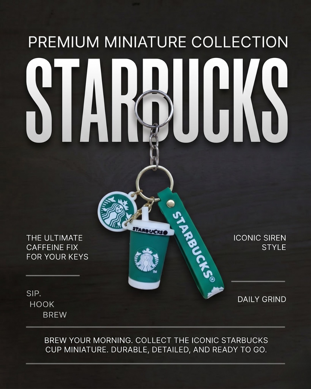 Starbucks Miniature Keychain