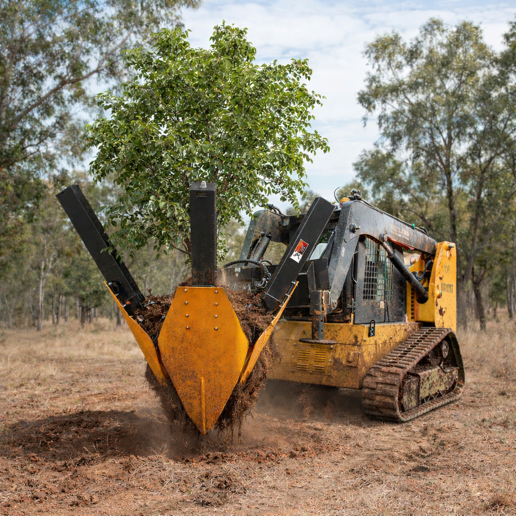 Tree Spader (Quad-Blade)