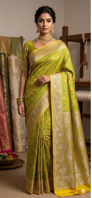 Mashru Silk Saree | Lightweight Silk Cotton Saree | Elegant Festive & Everyday Wear