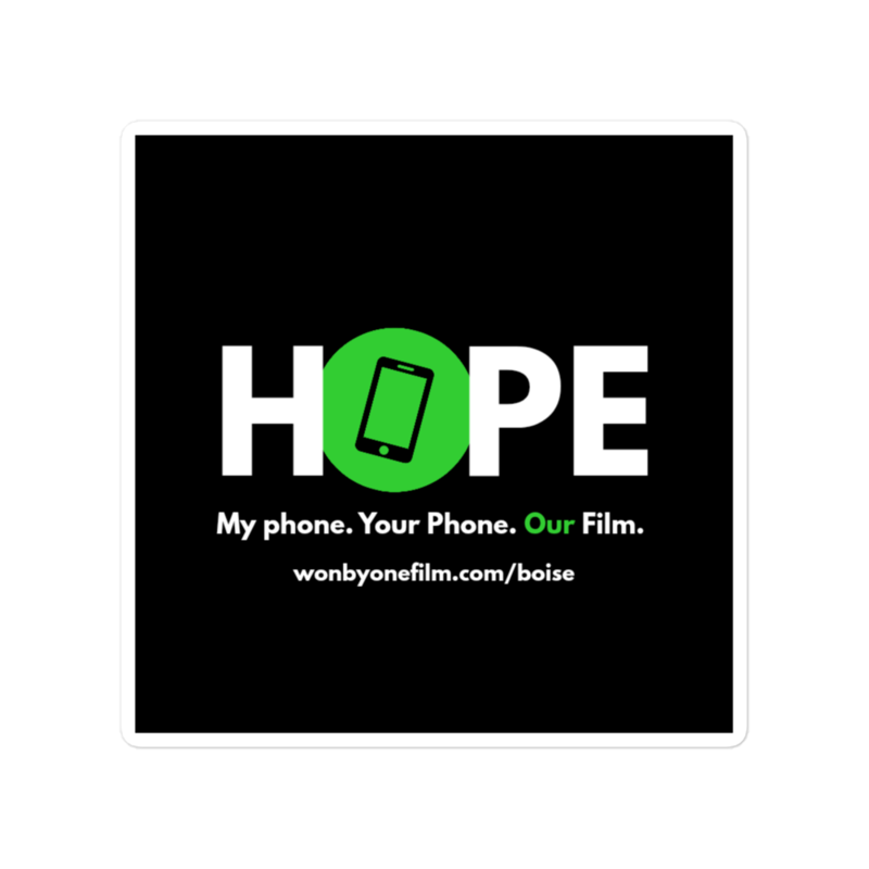 HOPE Die-cut stickers